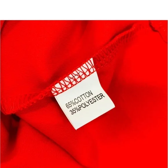 BERYDRESS SMALL RED BACKLESS DRESS STRETCH - Picture 5 of 11